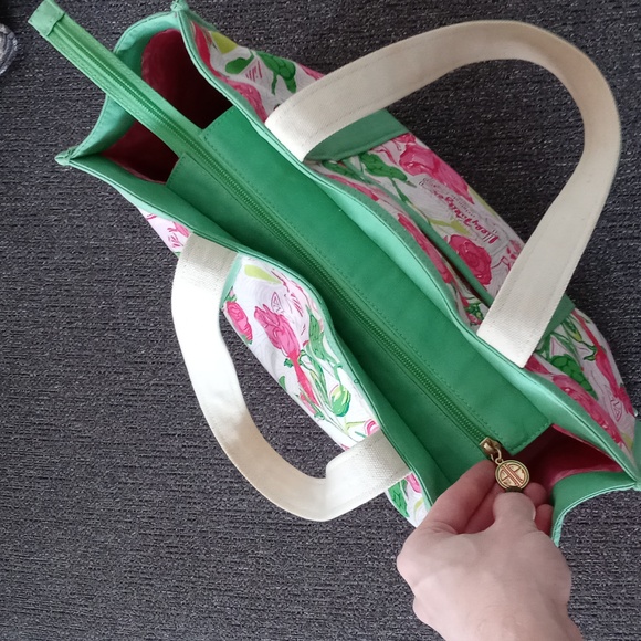🌺RARE Lilly Pulitzer🌺 - Delta Zeta Zip Top Tote - Picture 12 of 16
